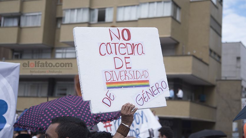 Marcha contra la diversidad