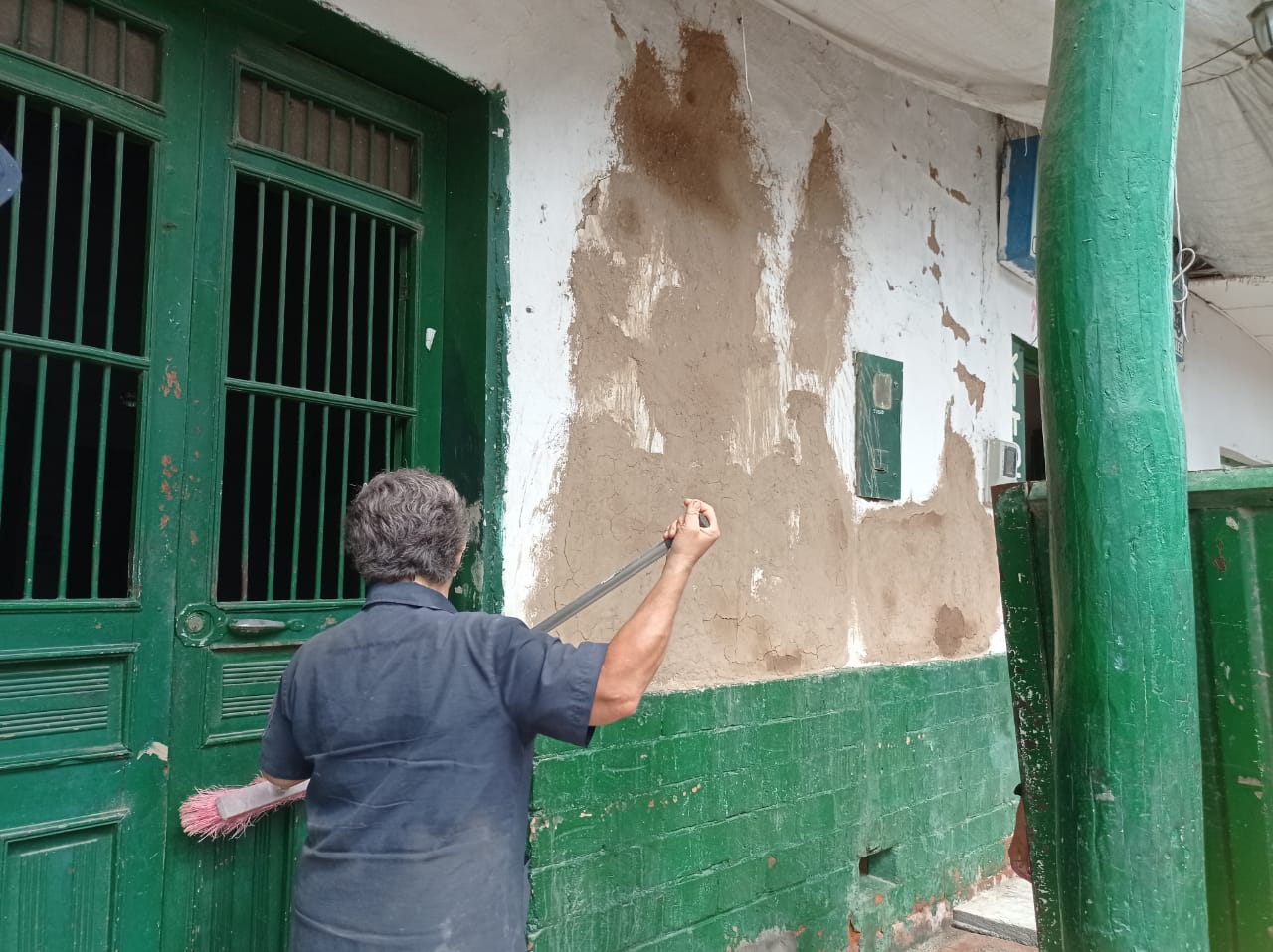 Adelantan campaña para restaurar fachadas en casas coloniales de Ambalema |   - Noticias de Ibagué y Tolima