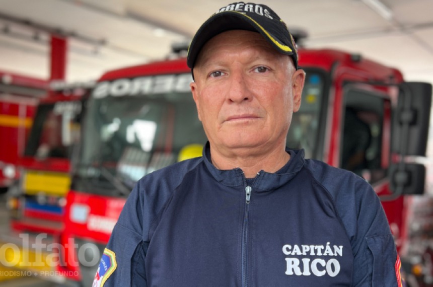 El niño que soñó con ser bombero, hoy es el comandante del Cuerpo de Bomberos de Ibagué