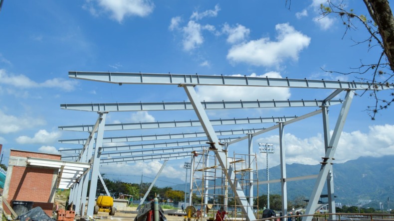 Obra del Tejódromo en el Parque Deportivo alcanzó el 53% de ejecución