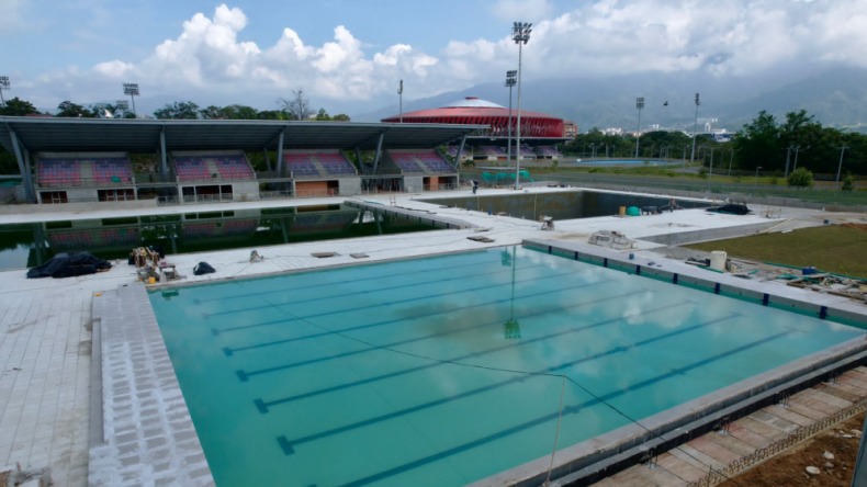 Piscinas del Parque Deportivo entran en su recta final