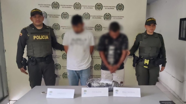 Detienen a cuatro personas en Ibagué con drogas avaluadas en $6 millones