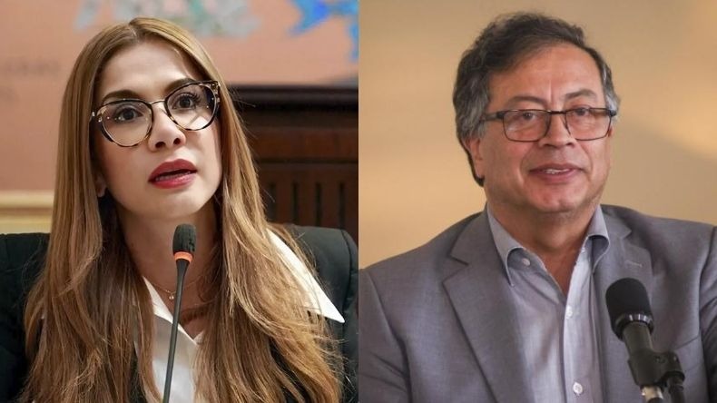 Rifirrafe entre presidente Gustavo Petro y congresista Catherine Juvinao por deudas a universidades públicas