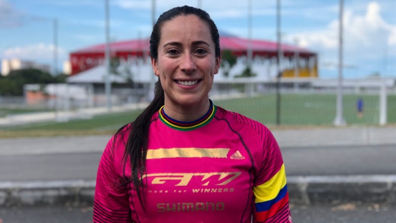 Mariana Pajón volverá a correr en la pista de BMX del Parque Deportivo