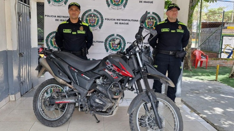 Recuperan en Ibagué dos motocicletas avaluadas en más de $14 millones