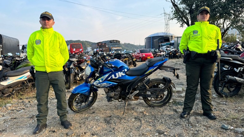 Policía de Ibagué recuperó dos motocicletas hurtadas en Caldas y Huila