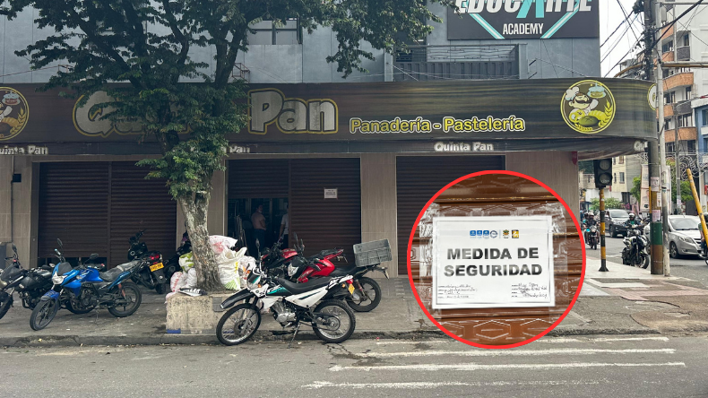 Panadería de la 15 con Quinta fue cerrada temporalmente por plaga de cucarachas