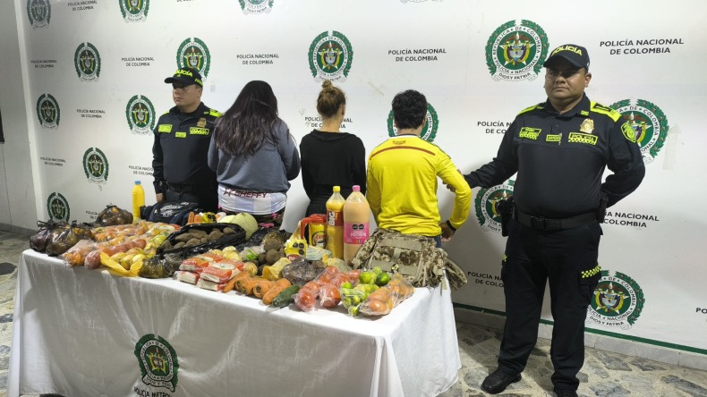 Capturan en Ibagué a tres personas por hurtar alimentos del PAE 