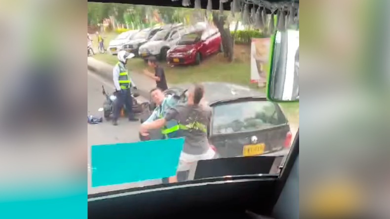 Capturan a conductor de Ibagué por agredir a dos agentes de tránsito