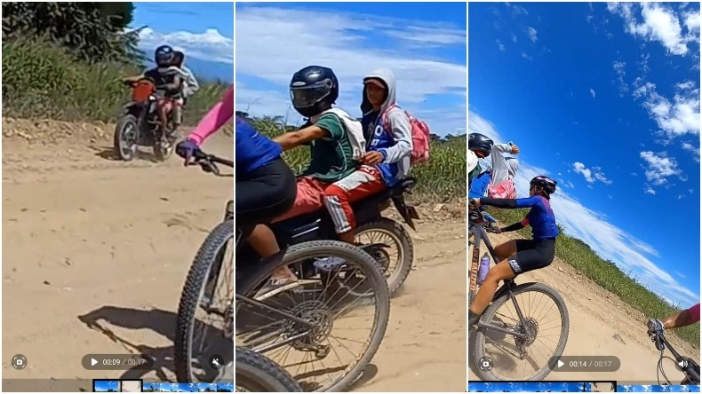 Ladrones en motocicleta robaron a ciclista en la ruta Ibagué - Prado