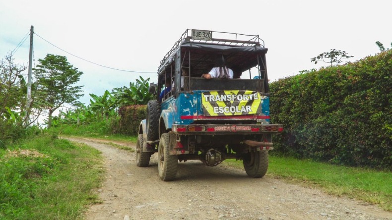 Supervisan prestación del servicio de transporte escolar en el Tolima