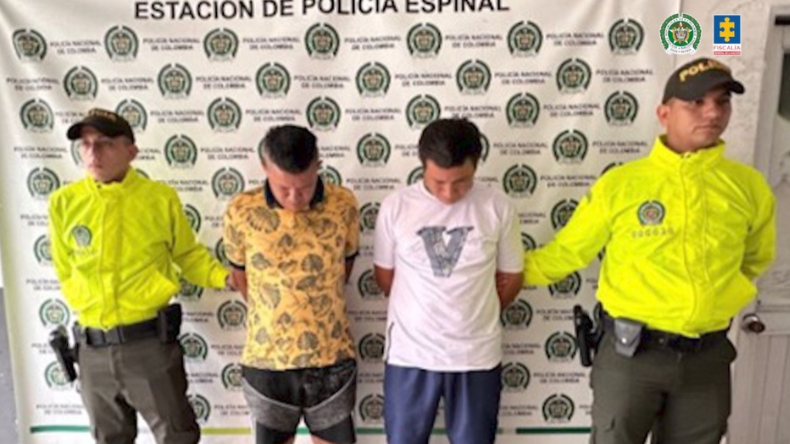 Dos hermanos fueron enviados a la cárcel por presunto homicidio en El Espinal