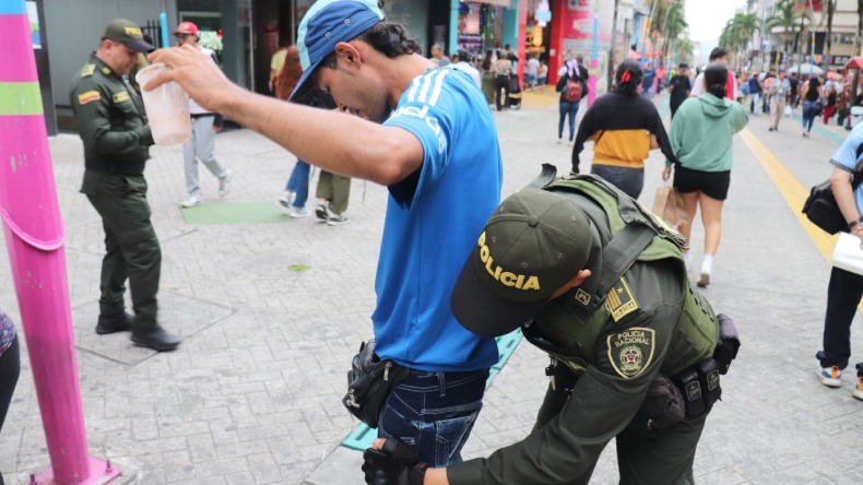 Nueve personas fueron sancionadas durante operativo en la Tercera