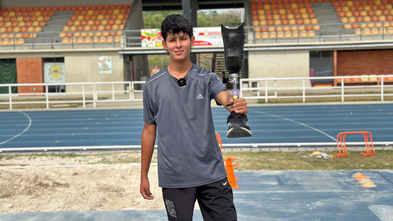 La historia del paratleta tolimense que ganó oro en los Paranacionales Juveniles