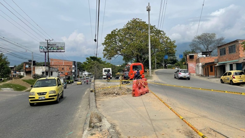 Habilitaron la movilidad en la avenida Mirolindo de Ibagué