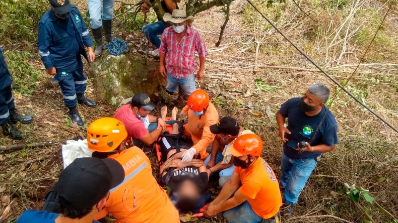 En un matorral de la meseta de Cajamarca fue encontrado joven desaparecido en el Tolima 