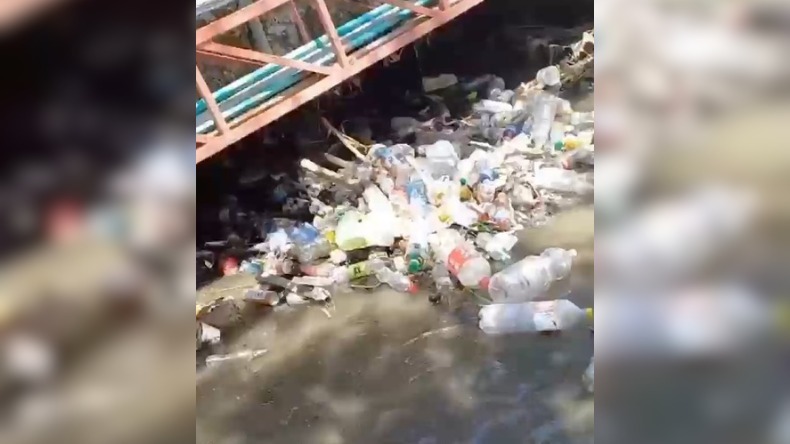 Canal de aguas de Ibagué se convirtió en un basurero