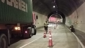 Habilitan paso restringido en la vía La Línea - Cajamarca