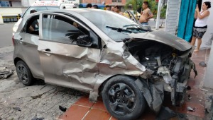 Fuerte choque dejó a varias personas lesionadas en Ibagué