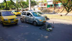 Ciclista resultó gravemente herido en un accidente en la Pedro Tafur