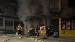 Se incendió una tienda al sur de Ibagué