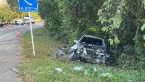 Violento accidente en la vía El Espinal - Girardot