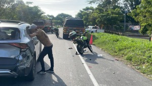 Mortal accidente en la vía Ibagué - Gualanday