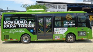 Este jueves implementarán plan piloto de bus eléctrico en Ibagué