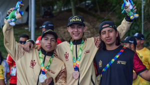 Deportistas tolimenses ganaron medallas en BMX Freestyle