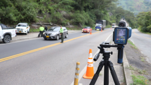 Con controles de velocidad buscarán reducir accidentes de tránsito en el Tolima