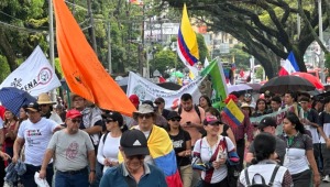 Avanza la movilización en apoyo al gobierno Petro en Ibagué