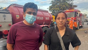 Hermanos López perdieron en incendio su casa y su negocio