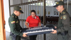 Adulto mayor hurtó organeta de parroquia en el barrio Cádiz de Ibagué