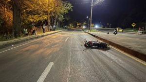 Motociclista en Ibagué murió tras chocar con un separador