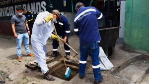 Iniciará reparación de alcantarillado en la Plaza de El Jardín 