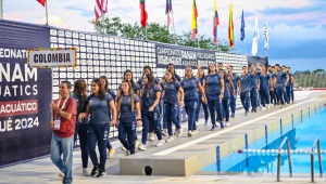 Inauguraron el Pre Mundial de Polo Acuático en el Parque Deportivo 