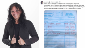 'Caremonja' denunció cobro excesivo en restaurante de Cartagena