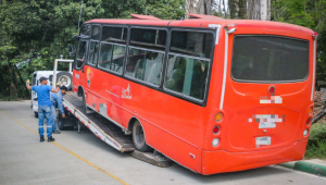 Autoridades de Ibagué inmovilizaron buses en mal estado