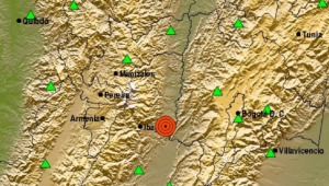 Servicio Geológico Colombiano reportó temblor en el Tolima