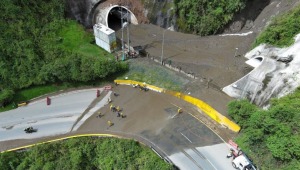 Imágenes muestran dimensión de la emergencia en la vía Cajamarca 