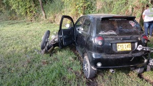 Conductor de un automóvil arrolló a dos menores de edad en la vía Ibagué – Alvarado y huyó 
