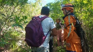 Rescataron 85 peregrinos extraviados en montañas del oriente del Tolima